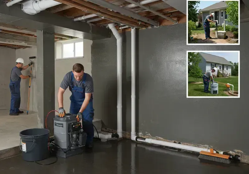 Basement Waterproofing and Flood Prevention process in College Station, TX